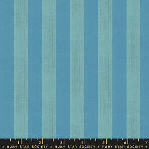 Warp & Weft Ooh Lucky Lucky, Clothesline Stripe, Turquoise