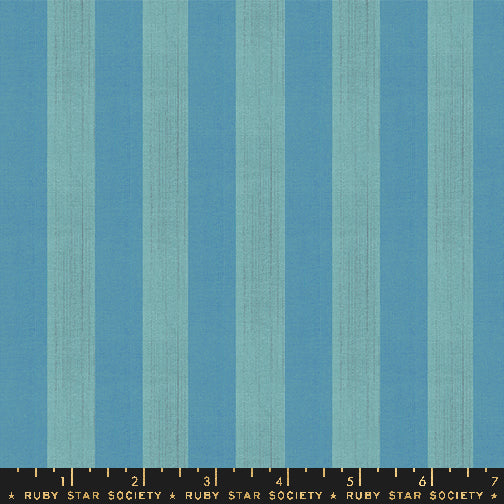 Warp & Weft Ooh Lucky Lucky, Clothesline Stripe, Turquoise