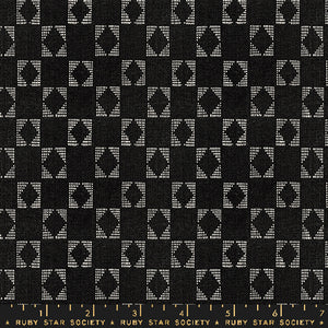 Warp & Weft Ooh Lucky Lucky, Star, Soft Black