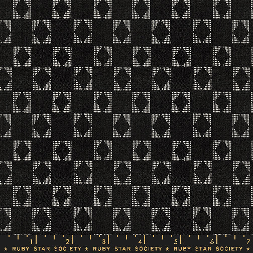 Warp & Weft Ooh Lucky Lucky, Star, Soft Black