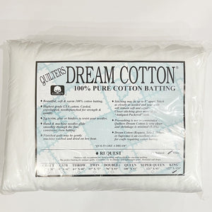 Quilters Dream Cotton Batting, Request King, White