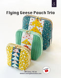 Flying Geese Pouch Trio Pattern