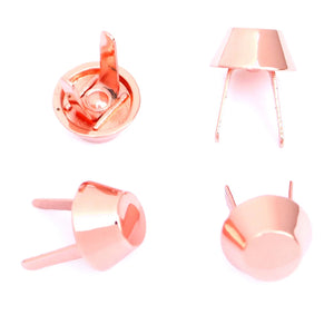 Sallie Tomato Bag Feet, Bucket, 1/2" Rose Gold
