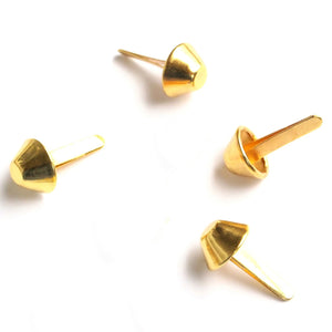 Sallie Tomato Bag Feet, Bucket, 1/2" Gold