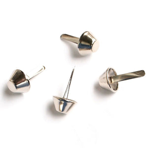 Sallie Tomato Bag Feet, Bucket, 1/2" Nickel