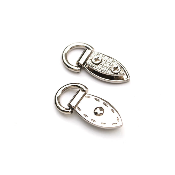 Sallie Tomato Mini Strap Connectors, Nickel