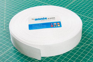 ByAnnie 1.5 inch White Polypro Strapping