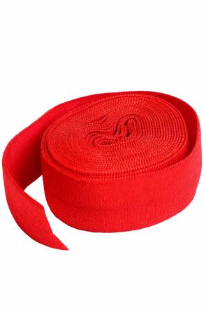 ByAnnie Fold-Over Elastic, Atom Red