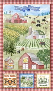 Quilt Dakota 2025, South Dakota Panel