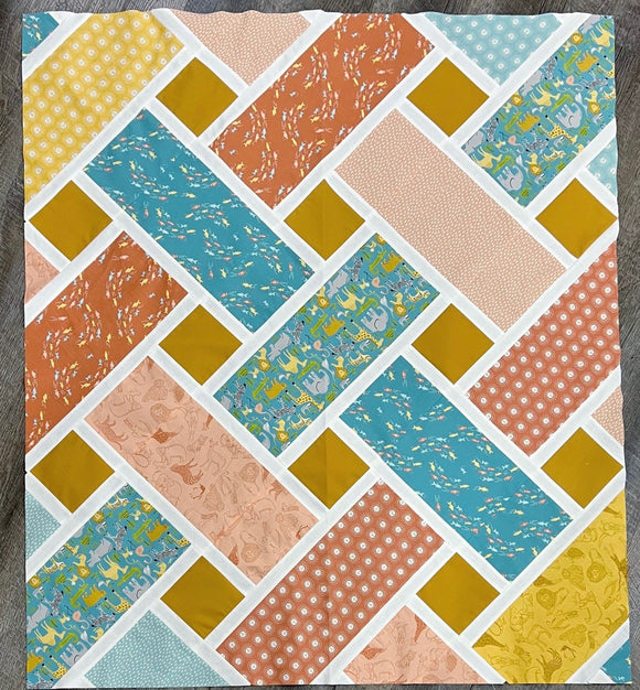 The Tessa Quilt Kit, Baby Size