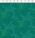 Little Boy Blue, Mini Floral, Green