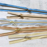 Sallie Tomato Zipper Bundle, Coastal #5