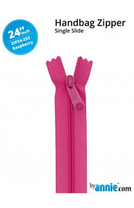 ByAnnie  24" Zipper, Raspberry