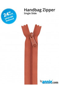 ByAnnie  24" Zipper, Redwood