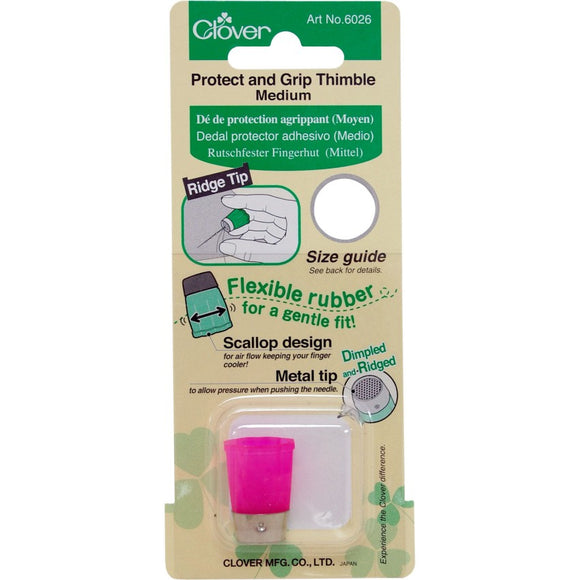 Clover Protect and Grip Thimble, Medium