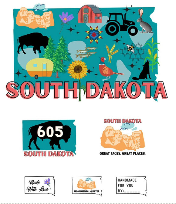 Quilting Across the Dakotas, Panel South Dakota