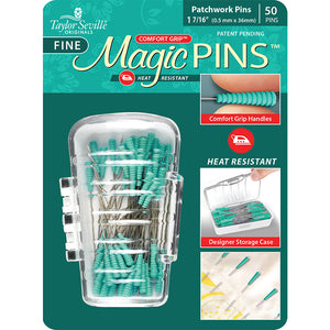 Magic Pins, Fine, Patchwork Pins, 50ct