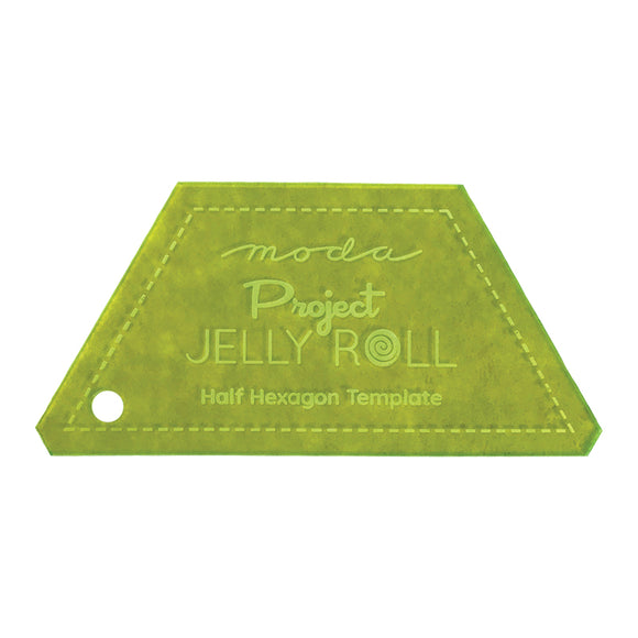 Project Jelly Roll Half Hexi Ruler