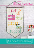Cut, Sew, Press, Repeat Pennant Pattern