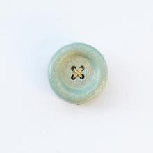 Cohana, Shigaraki Ware Magnetic Button, Sage Green