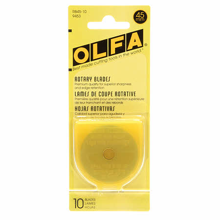 Olfa Replacement Rotary Blade, 45mm 10Pk