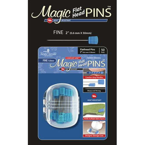 Magic Pins, Flat Head Fine, 50ct