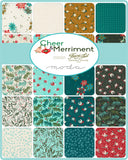 Cheer and Merriment Fat Quarter Bundle with Panel