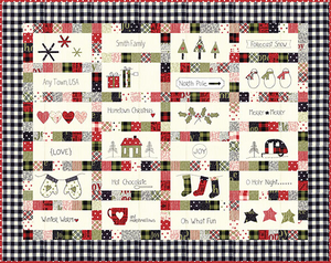 Hometown Christmas Quilt Pattern