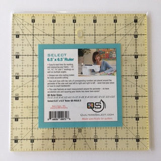 Quilter's Select 6.5 X 6.5 Inch Ruler