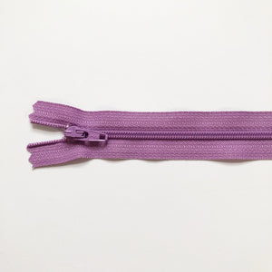 Zipper, 14", Lilac