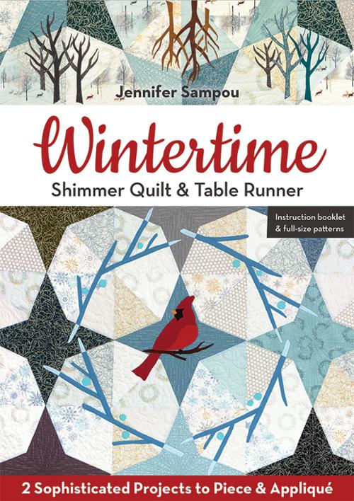 Wintertime Shimmer Quilt & Table Runner Pattern