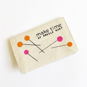 Make Time Small Needle Case, Pins