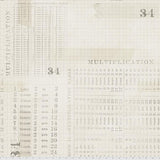 Monochrome, Multiplication Table, Parchment