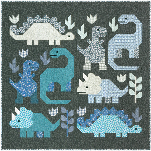 Dinosaurs Quilt Kit, Small