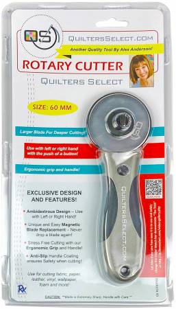 Quilter's Select Deluxe Rotary Cutter, 60mm
