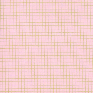 Grid Metallic, Pink/Gold