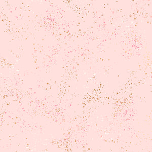 Speckled, Pale Pink Metallic