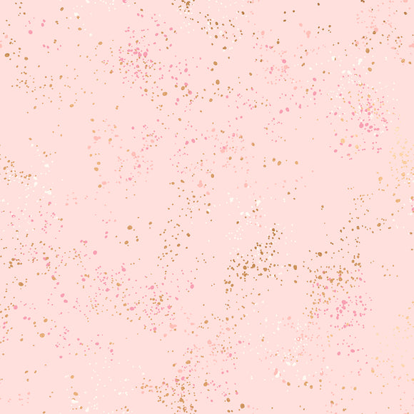 Speckled, Pale Pink Metallic
