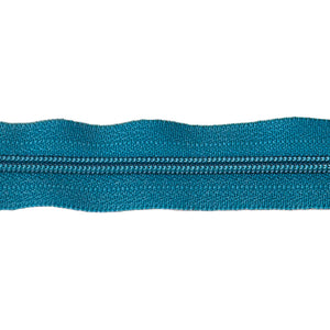 Zipper 22", Turquoise Splash