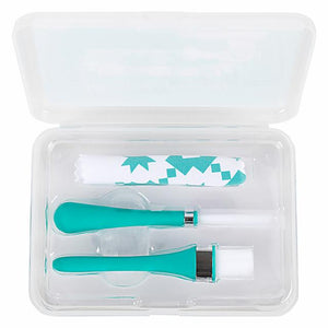 Oh Sew Clean Brush and Cloth, Teal