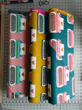 Darlings 2 Cotton Linen Canvas, Typewriters, Merry
